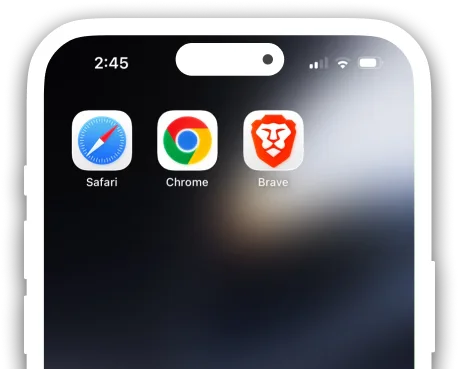 Safari open on apollofortune.com on an iPhone